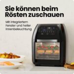 Chefman 10L Digitale Heissluftfritteuse mit Rotisserie & Dörrautomat – XL Familiengrösse – Bild 8
