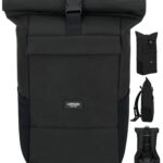 LARKSON Rolltop Rucksack No. 4 mit Laptopfach – Wasserabweisend für Uni, Reisen & Beruf