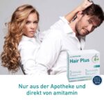 amitamin Hair Plus – 180 Haarvitamin-Kapseln mit Biotin & Zink für kräftiges Haarwachstum – Bild 7