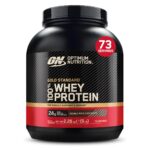 Optimum Nutrition Gold Standard 100% Whey 2.26kg – Proteinpulver Double Rich Chocolate für Muskelaufbau