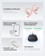 SHOKZ OpenFit Air – Open-Ear Bluetooth-Kopfhörer mit 28h Akku & IP54 Schutz – Bild 8
