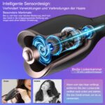 BUJIYI Automatischer Lockenstab mit 4 Temperaturstufen – Profi-Lockenwickler für alle Haartypen – Bild 5
