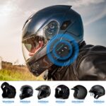 Yosoo Health Gear BT12 Motorrad Bluetooth Headset – Freisprechanlage für sicheres Fahren – Bild 6