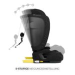 Kinderkraft FIX2GO i-Size Autokindersitz 76–150 cm – Faltbar mit ISOFIX & SAFERIDE Sensor – Bild 4