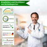 EcoSchlaf® Orthopädisches Nackenstützkissen – Memory Foam Kopfkissen für alle Schlaftypen – Bild 3