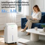KNKA Luftentfeuchter 16 L/T – Energiesparender Raumentfeuchter mit Schlafmodus für 35 m² – Bild 3