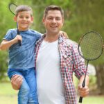 Keehoo Badminton Set mit 4 Schlägern & 6 Federbällen – Komplettset für Familie & Freizeit – Bild 5
