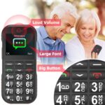 Ufferson Seniorenhandy GSM Dual SIM mit grossen Tasten – 1800 mAh Akku & SOS-Taste – Bild 3