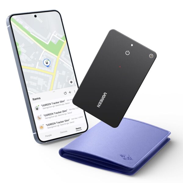 UGREEN FineTrack Slim S Bluetooth Tracker – Samsung SmartThings zertifiziert für Galaxy Handys