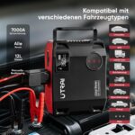 UTRAI 27000mAh Starthilfe Powerbank 7000A mit Kompressor – Jump Starter für Pkw & Lkw – Bild 2