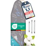 Bügelbrettbezug 120x40 cm mit Thermoreflexion – Schneller Bügeln, Made in Germany