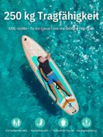Niphean Stand Up Paddling Board 335cm – Aufblasbares SUP für Familien mit 250kg Tragkraft – Bild 5