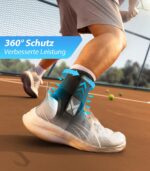 ZOELION Schnellschnür Knöchelbandage mit Auto-geformten Stabilisierungspads – Sprunggelenkstütze für Herren & Damen – Bild 4