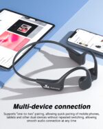 ANSTEN Knochenschall-Kopfhörer IPX8 wasserdicht mit 8GB MP3-Player & Bluetooth 5.4 – Bild 8