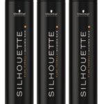 Schwarzkopf Silhouette Super Hold Haarspray 3 x 500 ml – Starker Halt für langanhaltendes Styling