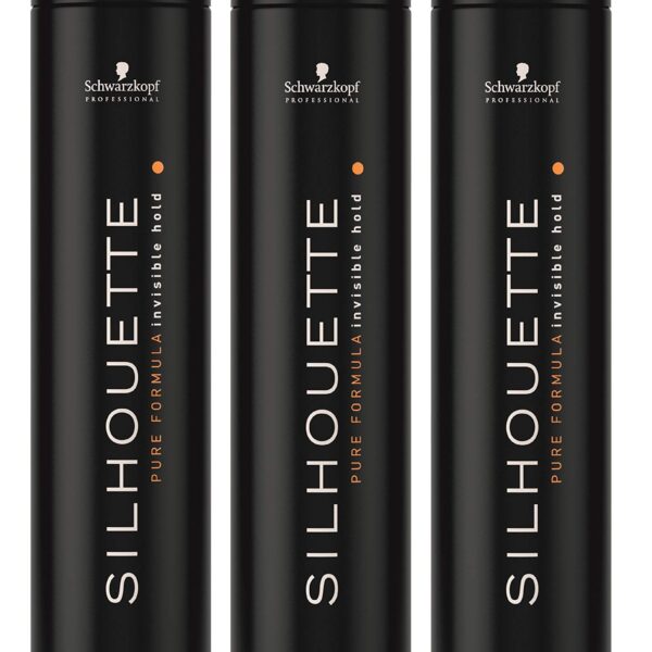 Schwarzkopf Silhouette Super Hold Haarspray 3 x 500 ml – Starker Halt für langanhaltendes Styling