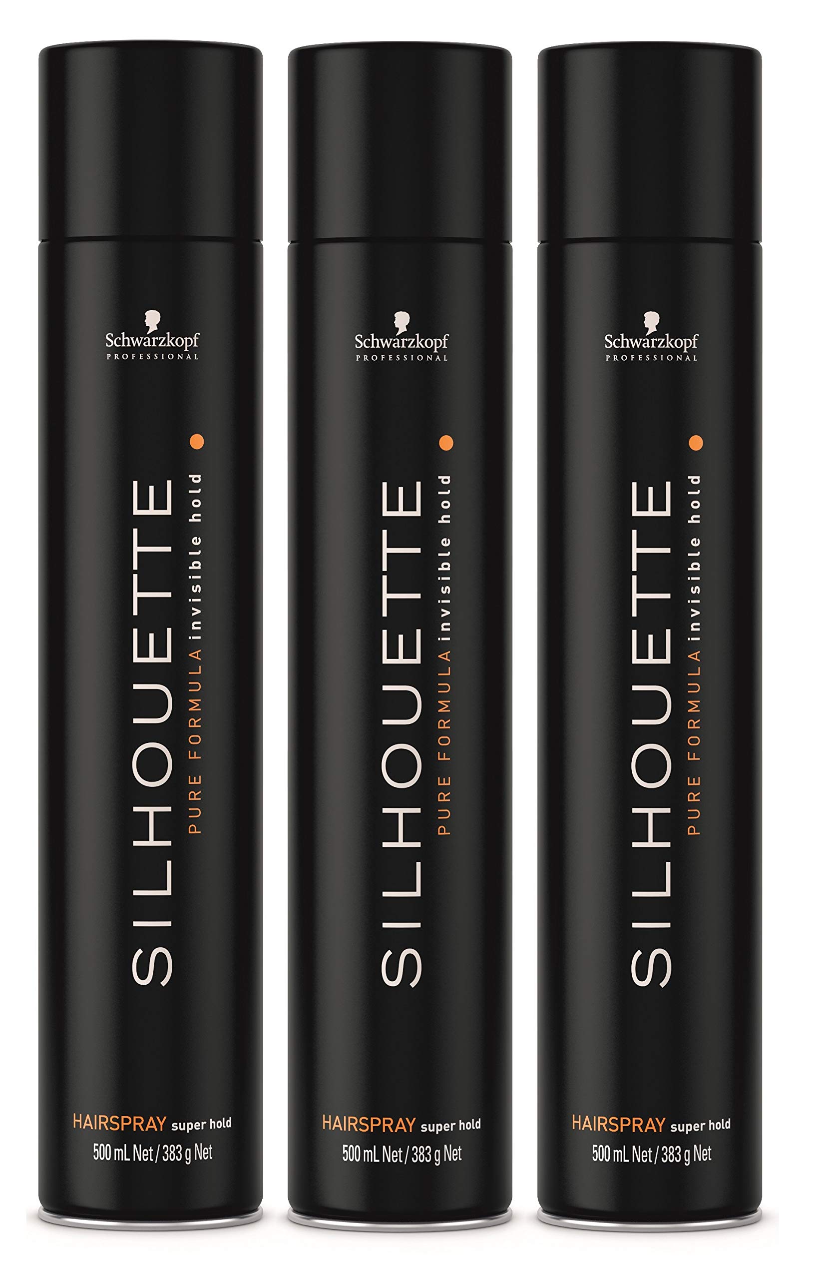 71h5glOZkjL._SY2560_.jpg Schwarzkopf Silhouette Super Hold Haarspray 3 x 500 ml – Starker Halt für langanhaltendes Styling – Bild 1