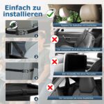 Oneyus Autositz Organizer 2er Set mit Klapptisch – Rückenlehnenschutz wasserdicht für Kinder – Bild 5