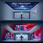wowlink W210 Mini Beamer 4K – Tragbarer Projektor mit WiFi 6 & Ultrakurzfokus – Bild 5