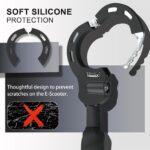 Mezelon E-Scooter Schloss mit Tasche – 8mm Stahlkette für sichere Aufbewahrung – Bild 4