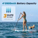 Peakspeak 20PSI Elektrische SUP Pumpe mit Akku – Aufblasen in 6 Minuten – Bild 4