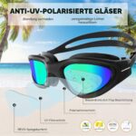Winline Schwimmbrille mit Polarisationslinsen & UV-Schutz – Anti-Beschlag für Erwachsene & Jugendliche – Bild 2