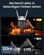 Reolink RLC-811WA 4K Wi-Fi 6 Überwachungskamera mit 5X Zoom & Farbnachtsicht – IP67 – Bild 3