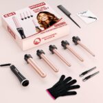 NWOUIIAY 5-in-1 Lockenstab mit LCD & Keramikbeschichtung – Profi-Styling für alle Haartypen – Bild 9