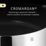 WMF Schmorpfanne 28 cm mit Glasdeckel – 5,0 L Induktions-Bräter aus Cromargan Edelstahl – Bild 3