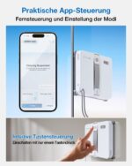 ECOVACS WINBOT Mini 2 Fensterputzroboter – Intelligente Fensterreinigung für schmale Fenster – Bild 9
