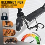 AMZLOCK E-Scooter Kettenschloss 8mm – Hochsicherheit mit Tasche & 3 Schlüsseln – Bild 7