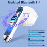 Wasart Bluetooth 5.3 In-Ear Kopfhörer – 48h Spielzeit, ENC Noise Cancelling, IP7 Wasserdicht – Bild 3