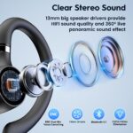 New Bee Bluetooth 5.1 Headset mit 72h Akku & CVC 8.0 Geräuschunterdrückung – Freisprechanlage – Bild 9