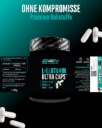 L-Glutamin Ultra Caps 365 Kapseln – 6600 mg Tagesportion hochdosiert für Sportler – Bild 5