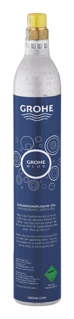 GROHE Blue CO2 Flasche 425g – Sprudelwasser für bis zu 60 Liter