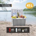 TZS First Austria Kühlbox 45L – Elektrische Cool Box mit 12V & 230V für Auto & Steckdose – Bild 3