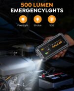 NACKEO N20 7000A Jump Starter Powerbank – Auto Starthilfe für PKW, SUV & Diesel – Bild 5
