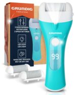 Grundig Hornhautentferner Pro – Elektrischer Fussspflege-Entferner mit LED & Akku