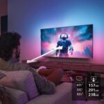 PHILIPS 55PUS8200 55 Zoll 4K Smart TV mit Ambilight & Dolby Atmos – Premium LED Fernseher 2025 – Bild 12