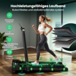 CHAOKE 2026 Klappbares Laufband mit App-Steuerung – 12 km/h, 9% Steigung, 2,75 PS Motor – Bild 3