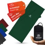 Armadic Hüttenschlafsack aus Bio-Baumwolle 370g – Ultraleicht für Backpacking & Reisen