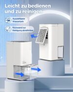 Heelay Luftentfeuchter 1200ml – Energiesparend & Ultra Leise für Schlafzimmer & Bad – Bild 8