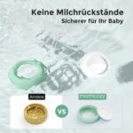 Momcozy Muttermilch-Aufbewahrungsflaschen 330ml, 4er Set – BPA-frei & auslaufsicher – Bild 6