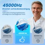 Warmra Ultraschallreiniger 45kHz mit 200ml Dental Pod – Profi-Reinigung für Zahnersatz & Schmuck – Bild 5