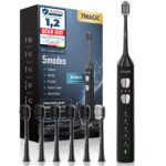 7MAGIC Schallzahnbürste mit 5 Modi & 40.000 VPM – Elektrische Zahnbürste für optimale Mundhygiene