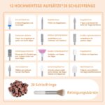 Youtelit Elektrische Nagelfeile 45000 U/Min mit LCD-Display – Profi-Nagelfräser für Gel & Acryl – Bild 6