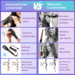 BUJIYI Automatischer Lockenstab mit 4 Temperaturstufen – Profi-Lockenwickler für alle Haartypen – Bild 6