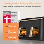 Cosori Dual Basket Heissluftfritteuse 8,5L mit NTC-Tech – Testsieger Stiftung Warentest – Bild 2