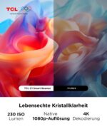 TCL C1 Smart Mini Beamer mit Google TV – 4K Projektor mit Autofokus für Heimkino – Bild 7