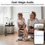 AOQEE 2K Überwachungskamera 2er Set – Aussen/Innen mit Farbnachtsicht & KI-Personenerkennung – Bild 4
